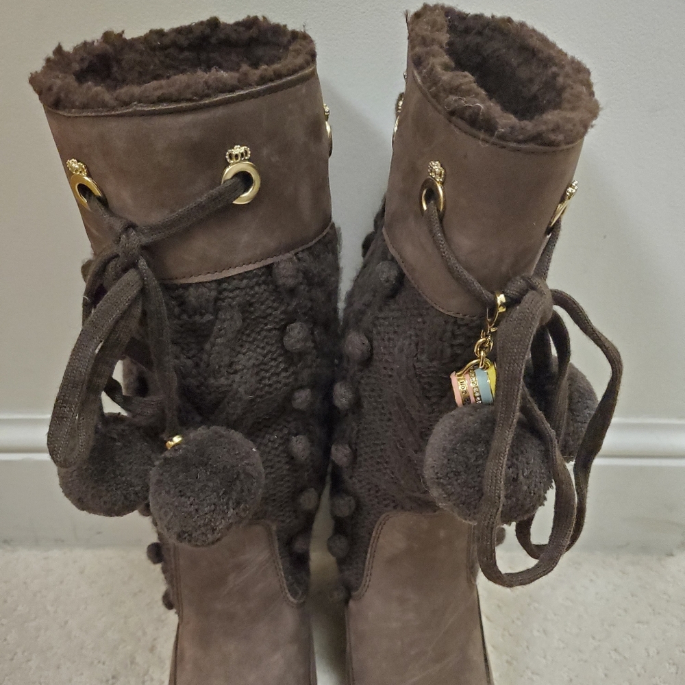 Juicy Couture "snow bunny" winter boots